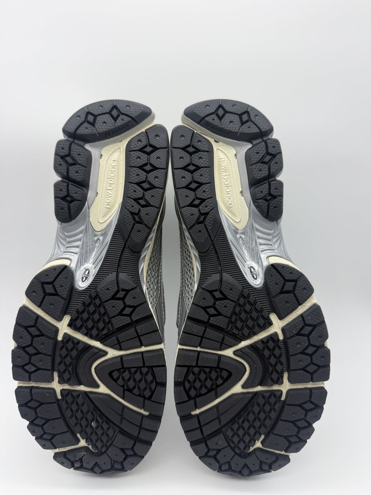Outsoles of both loafers
